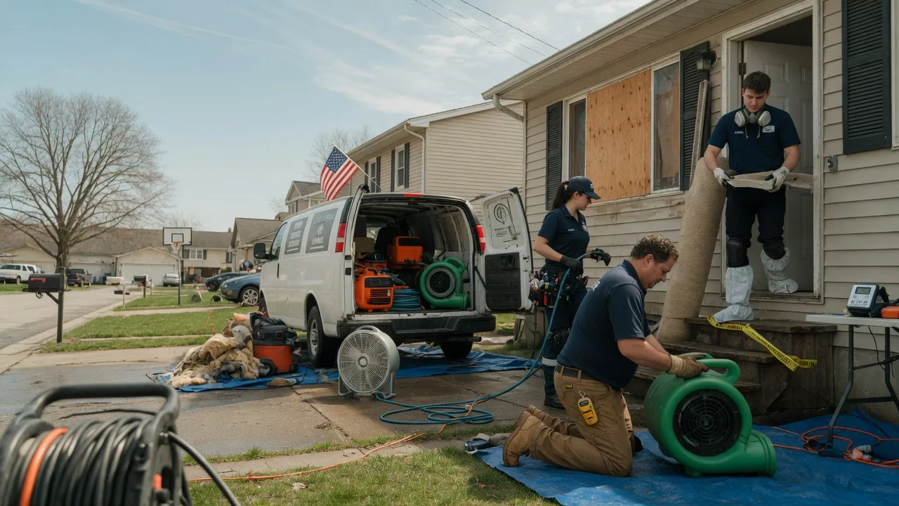 Water Damage Restoration in Spooner, WI near me